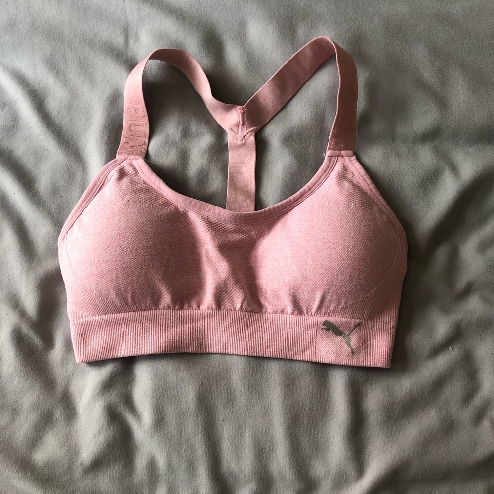 Pink Puma Sports Bra